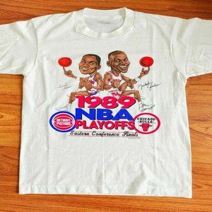 Vintage NBA Playoffs Shirt - Chicago Bulls